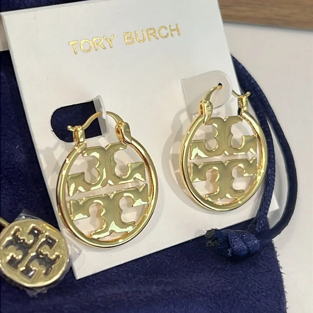 Tory Burch Miller Small Hoop.